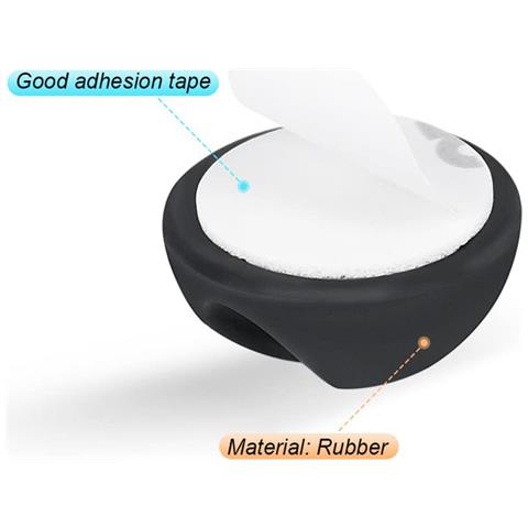 Organizzatore Per Cavi A 3 Pezzi Black - Foto 4