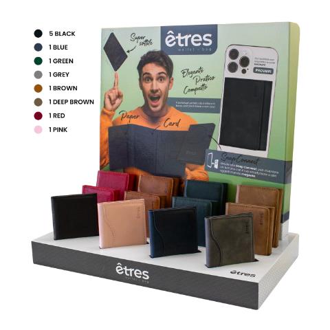 Kit 12 Pcs Smart Wallet + Espositore - Foto 1
