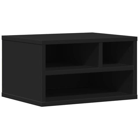 Supporto Per Stampante Nero 40x32x22,5 Cm In Legno Multistrato - Foto 2
