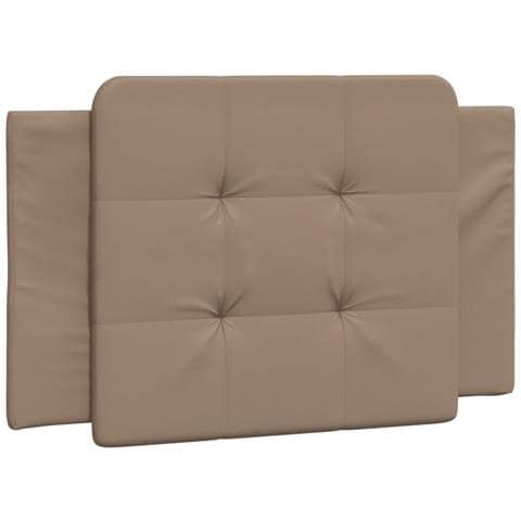 Cuscino Testiera Cappuccino 80 Cm In Similpelle - Foto 2