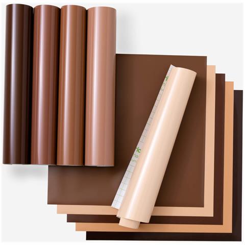 Cricut 2010170 vinile termosaldabile per transfer Foglio di vinile termosaldabile per transfer Vinile liscio termosaldabile per transfer 10 fogli - Foto 3