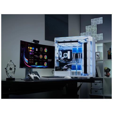 9000D RGB AIRFLOW Full Tower Bianco - Foto 2