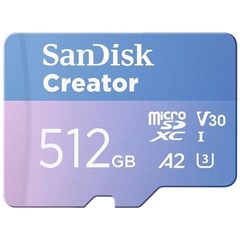 Sandisk Creator Microsd 512gb (sdsqxav-512g-gn6ms) - Foto 1