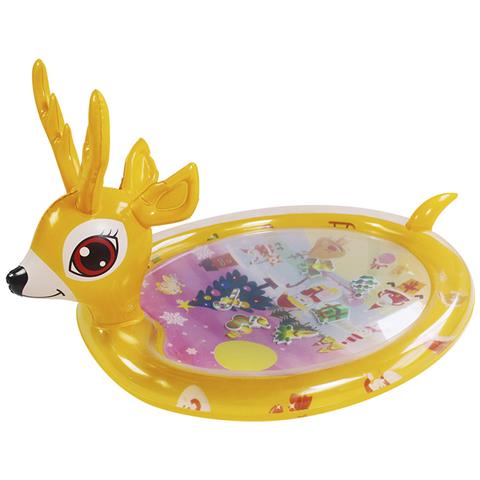 Galleggiante A Forma Di Cervo, 70x66cm. 77x66x20 Centimetri. Colore Giallo - Foto 1