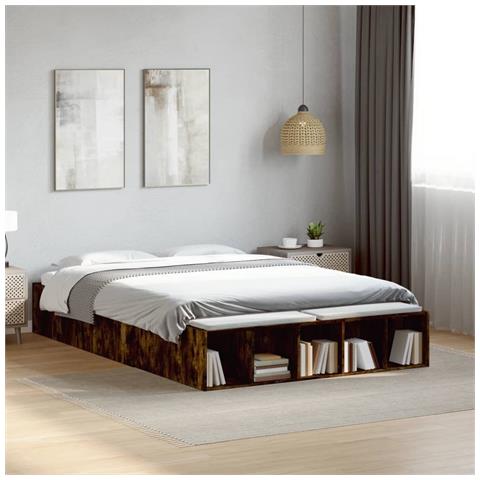 Giroletto Rovere Fumo 135x190 Cm In Legno Multistrato - Foto 8