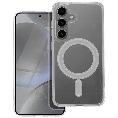 Clear Mag Mid Custodia Tpu Cover Case Compatibile Con Magsafe Per Samsung Galaxy S24 Fe - Foto 1