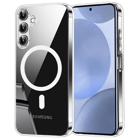 Clear Mag Mid Custodia Tpu Cover Case Compatibile Con Magsafe Per Samsung Galaxy S24 Fe - Foto 5