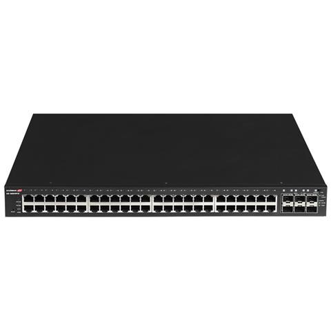 GS-5654PLX switch di rete Gestito Gigabit Ethernet (10/100/1000) Supporto Power over Ethernet (PoE) Nero - Foto 1