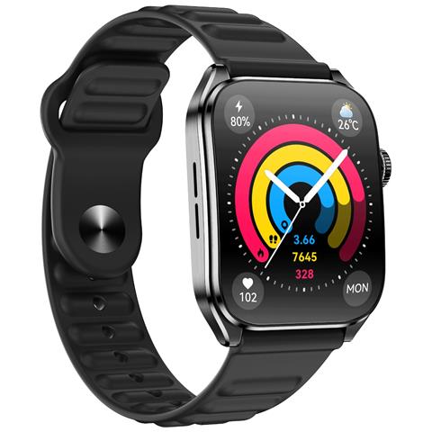 Smartwatch Amoled Da 1,93"" Con Chiamata Bluetooth Compatibile Con L'app Gloryfit Black - Foto 2