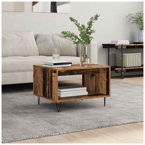 Tavolino da salotto Legno vecchio 60 x 50 x 40 cm - Foto 2