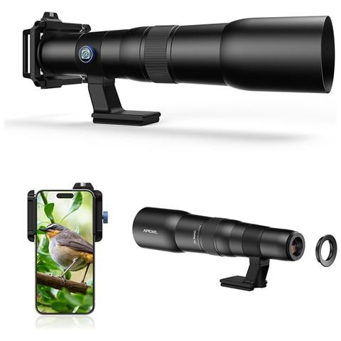 Obiettivo Telescopico Per Smartphone Con Zoom 50x - Messa A Fuoco Interna Ad Alta Definizione Compatibile Con Huawei, Samsung, Apple, Garmin - Foto 1