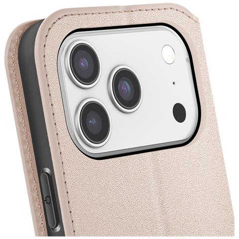 Custodia A Libro Per Iphone 17 Pro Max Con Portacarte E Funzione Supporto - Foto 2