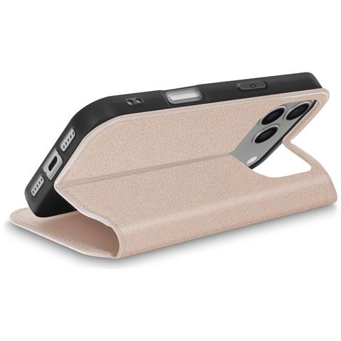 Custodia A Libro Per Iphone 17 Pro Max Con Portacarte E Funzione Supporto - Foto 5