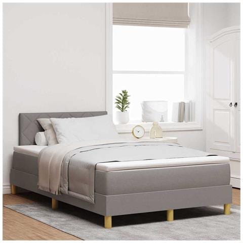 Letto a molle con materasso Talpa 120 x 200 cm Tessuto - Foto 2