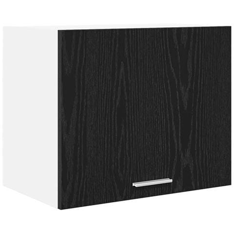 Armadio pensile Riga Rovere Nero e Bianco 50 x 31 x 40 cm - Foto 1