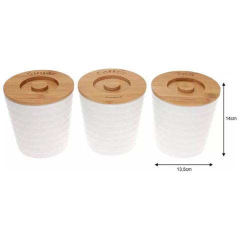 Contenitori per la conservazione in cucina in metallo ecocompatibili KB-7487 - Foto 5