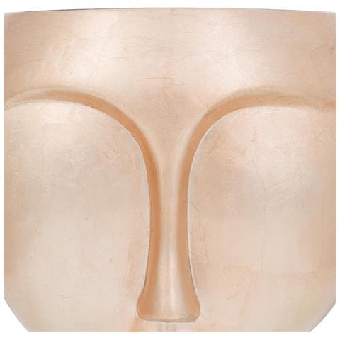 Volto In Ceramica Dorata 28,5x28,5x38h - Foto 2