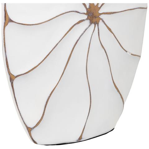 Vaso In Poliresina Bianco 27x8x40 Cm - Foto 7