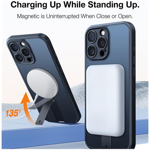 Cover per iPhone 16 Pro - TPU+PC, Nero, MagSafe - Foto 4