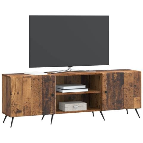 Mobile TV Legno antico 150 x 31 x 50 cm Legno ingegnerizzato - Foto 2