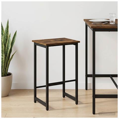 Sgabello da bar Rovere Fumo 40 x 32 x 64 cm - Foto 2