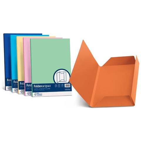 conf. 25 Cartelline in cartoncino 3 lembi pistacchio A50M434 - Foto 2