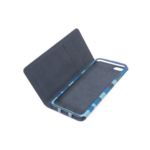 Leggero Stripes custodia a libro per iPhone 6 da 4.7´´ (Blu)  - Foto 2