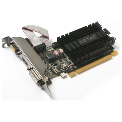 Scheda Video GeForce GT 710 2 GB DDR3 Pci-E Dual Link DVI VGA HDMI Low Profile codice ZT-71302-20L - Foto 8