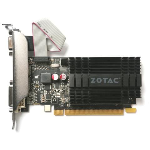 Scheda Video GeForce GT 710 2 GB DDR3 Pci-E Dual Link DVI VGA HDMI Low Profile codice ZT-71302-20L - Foto 2