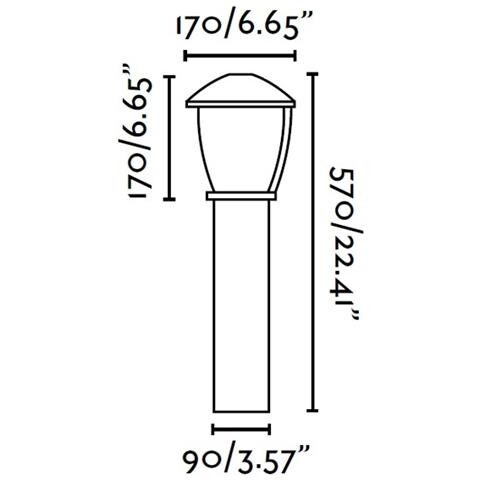 Faro 75003 - Wilma Lampada Paletti Grigio Scuro - Foto 2