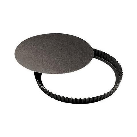 Stampo Crostata Festonata 24cm Fondo Mobile Antiaderente - Foto 1