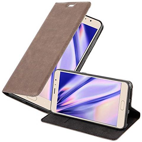 Custodia Compatibile Con Xiaomi Redmi Pro In Bruno Caffè - Coperchio Protettiva Con Chiusura Magnetica, Funzione Stand E Tasca Per Le Carte - Foto 1