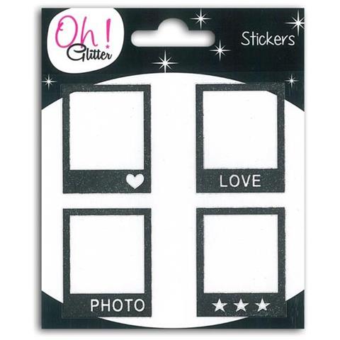 Adesivi Polaroid Neri - Foto 2