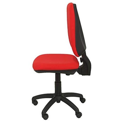14 cp - sedia Da Ufficio Ergonomica Con Meccanismo Permanente, Tessuto Bali Rosso - Foto 2