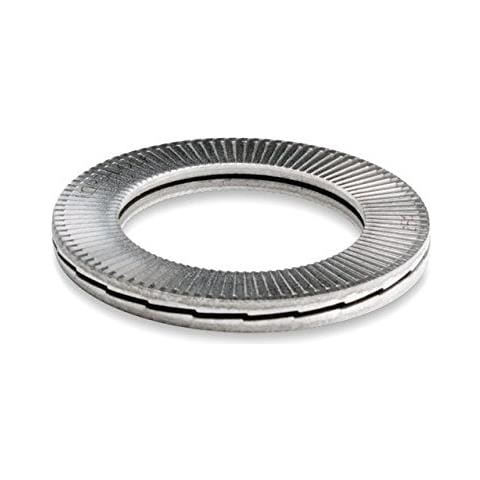 Rondelle Di Sicurezza A Cuneo Inossidabile In Acciaio, Nl8ss-254 10 Pezzi Per M8 8,7 Millimetri X 13,5 X 2 Mm - Foto 3
