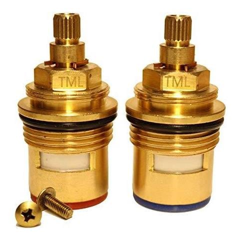 Toccare Mago Di Sostituzione Della Valvola Bath Tap Cartuccia Da 34 X 53 Millimetri X 20 Denti Fornito Con Viti In Ottone Massiccio - Foto 1