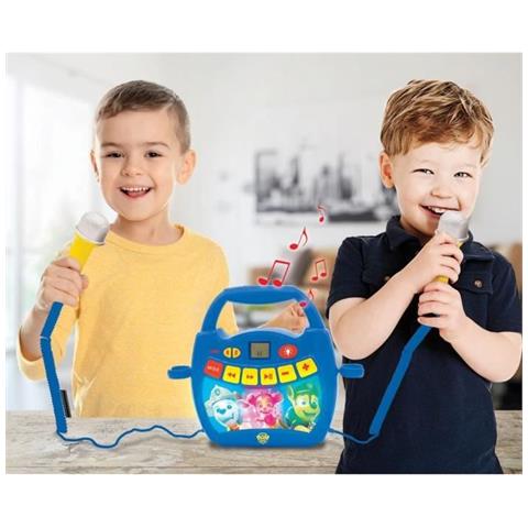 La Pat' Patrouille - Altoparlante Bluetooth - Effetti Luce, Microfoni E Batteria Ricaricabile - Foto 5