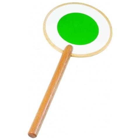 Scheda Di Legno Conduttore Di Segnale 16 X 38,5 Cm - Foto 1