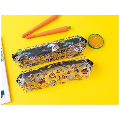 Astuccio Unicorno Junior 35 Gr 19 X 5 Cm Trasparente - Foto 2