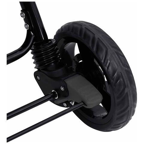 Passeggino Gemellare a Tandem Grigio Scuro in Acciaio - Foto 2