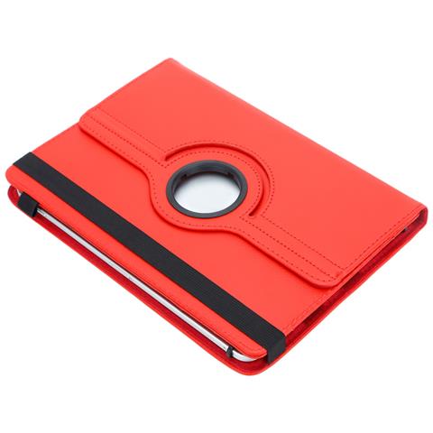 Cadorabo Custodia Per Tablet Compatibile Con Alcatel 1t (7 Zoll) 2021 In Rosso - Coperchio Protettivo A 360 Gradi Fatto Di Finta Pelle Con Funzione Di Stand E Banda Elastica - Foto 6