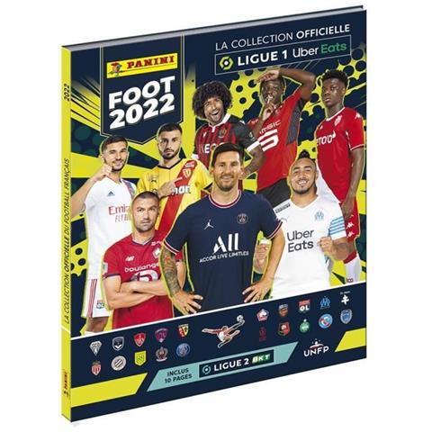 Adesivi Foot Ligue 1 2021-22 Confezione Da 5 Copertine + 1 Album Omaggio - Foto 1