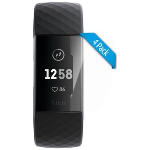 Se01-0027-18-m Protezione Per Schermo Pellicola Proteggischermo Trasparente Fitbit 4 Pezzo (i)  - Foto 1