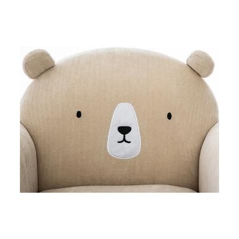 Poltrona Per Bambini Con Schienale Mis, Beige - Foto 2