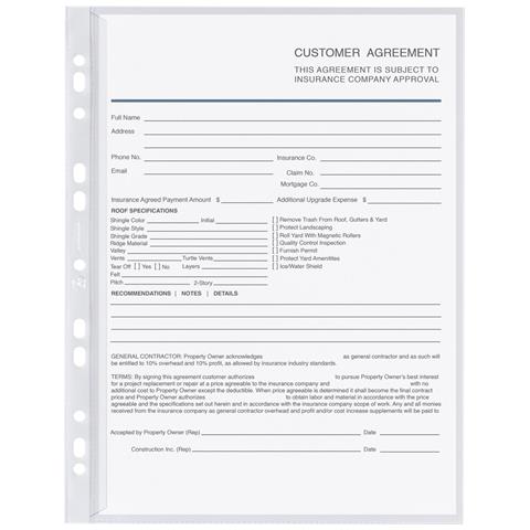 100421184 foglio di protezione 210 x 297 mm (A4) Polipropilene (PP) - Foto 1