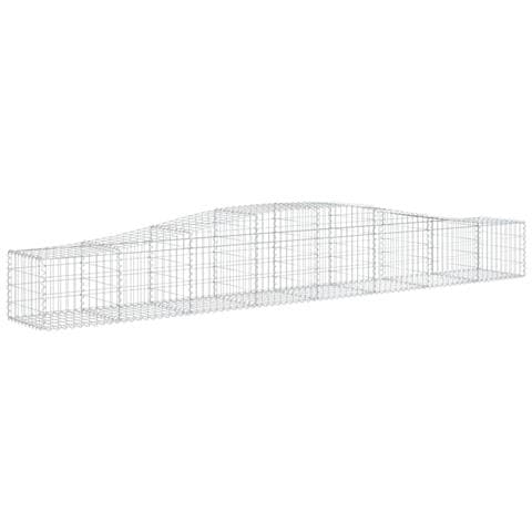 Cesto Gabbione Ad Arco 400x50x40/60 Cm Ferro Zincato - Foto 1