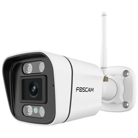 Telecamera Wifi Da Esterno Con Faretti E Sirena - V5p Bianco - Foto 1