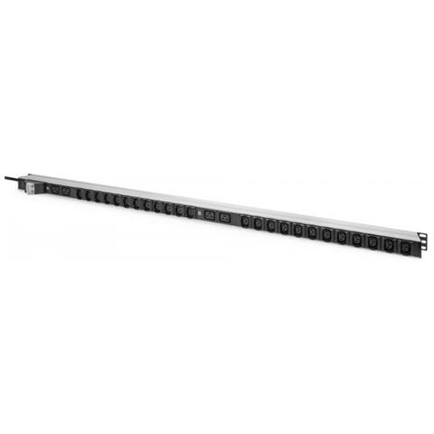Pdu It Di Base, Monofase 32a, 24 X C13, 4 X C19, Cavo Di Alimentazione Da 3 M, Spina Iec 60309 32 A - Foto 1
