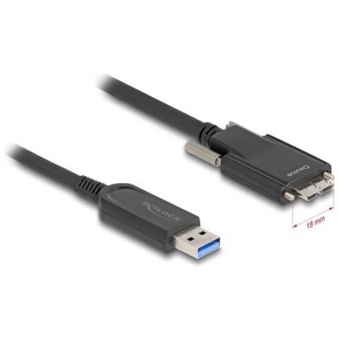 83217 Cavo Usb Usb 3.2 Gen 2 (3.1 Gen 2) 15 M Usb A Micro-usb B Nero - Foto 1