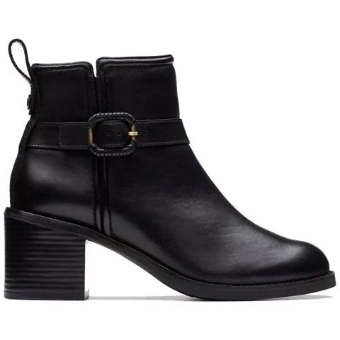 Chamberly Booties Stivaletti Pelle Scarpe Donna Nero Eu 39.5, 26178833 - Foto 2